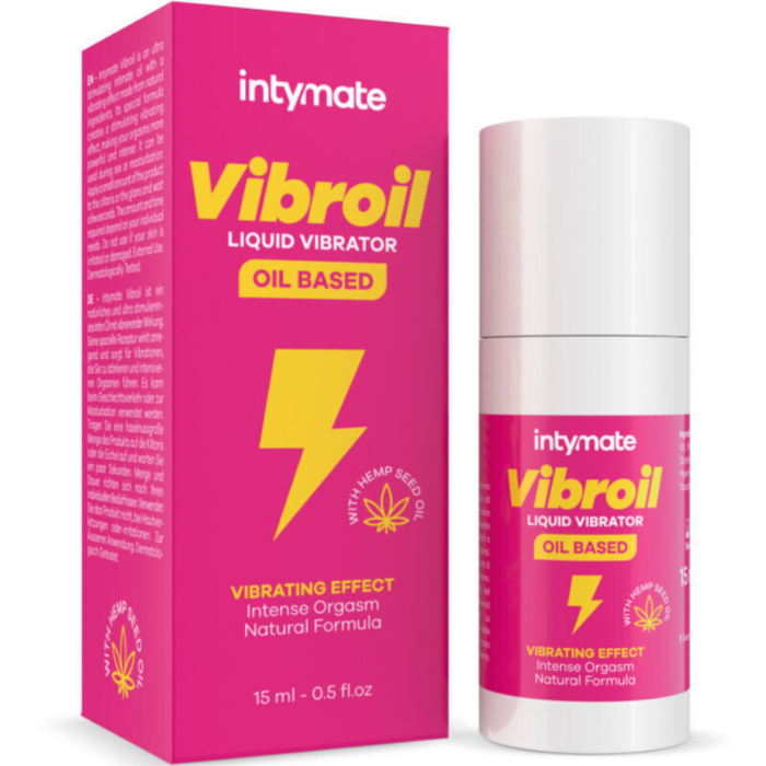 Intimateline Intymate - Vibroil Intimate Oil For Her-Him Vibrating Effect 15 Ml