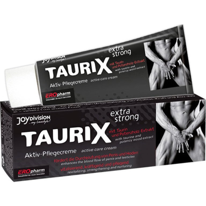 Κρέμα διέγερσης πέους με ταυρίνη, TAURIX extra strong 40ml