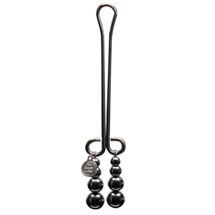 Κλιπσάκια κλειτορίδας- Fifty Shades of Grey - Darker Just Sensation Beaded Clitoral Clamp