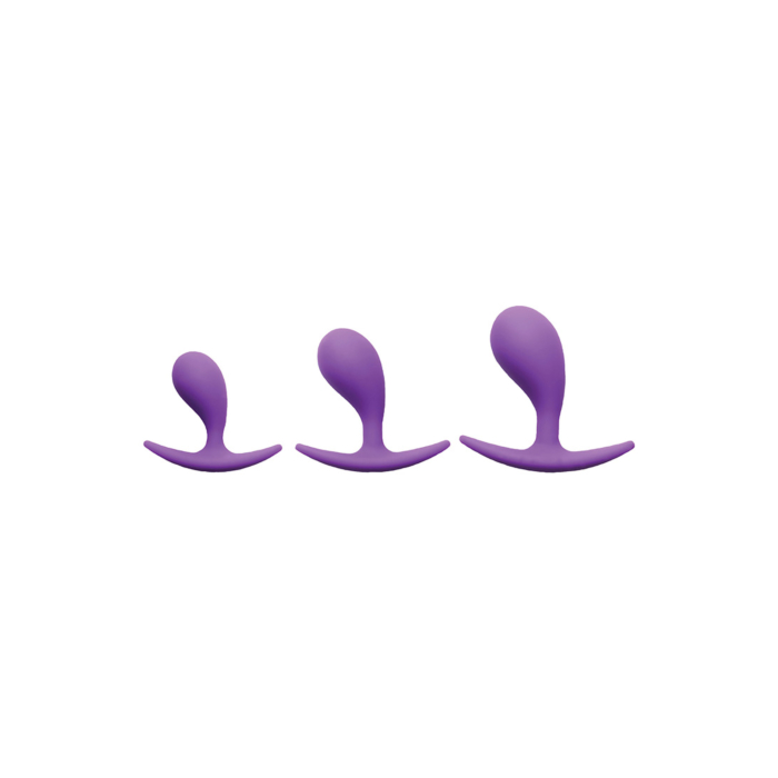 Xr Brands Booty Poppers - Silicone Anal Trainer Set