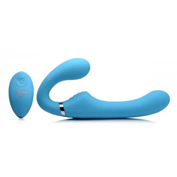 Double Silicone Usb Harness W/ Blue Control