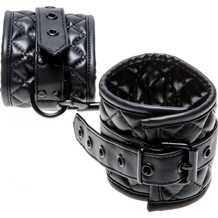 Δερμάτινες Ποδοπέδες Allure X-Play Quilted Ankle Cuffs - Δέρμα