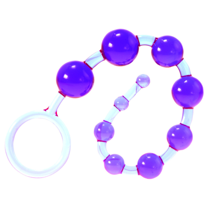 Kinx Dragons Tail Beads Purple 25cm