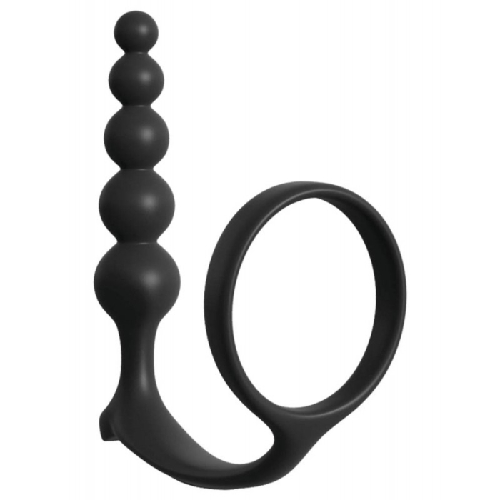 Ass-Gasm Cockring Anal Beads
