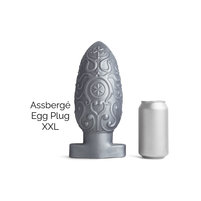 Mr. Hankey's Toys Assbergé - Metallic Purple XXL