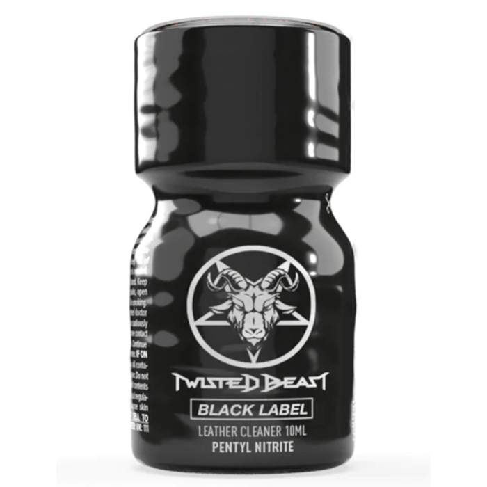 Leather Cleaner Poppers Twisted Beast Black label 10ml