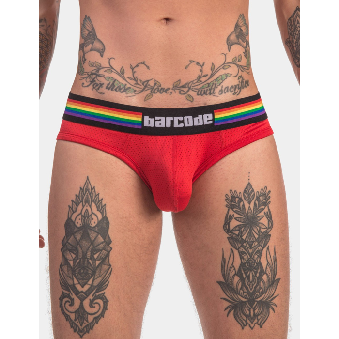 Barcode Berlin Pride Briefs Red