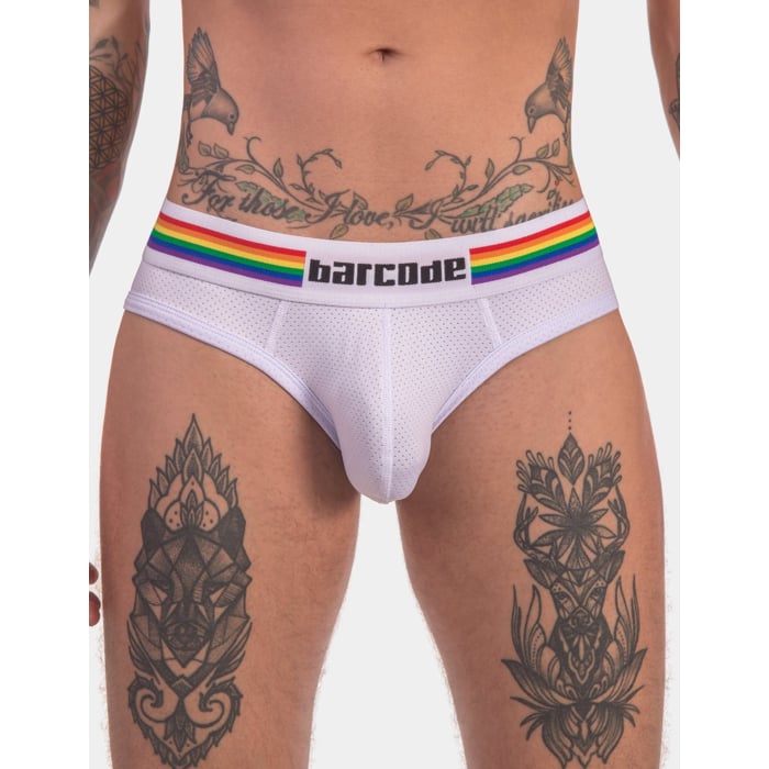 Barcode Berlin Pride Briefs White