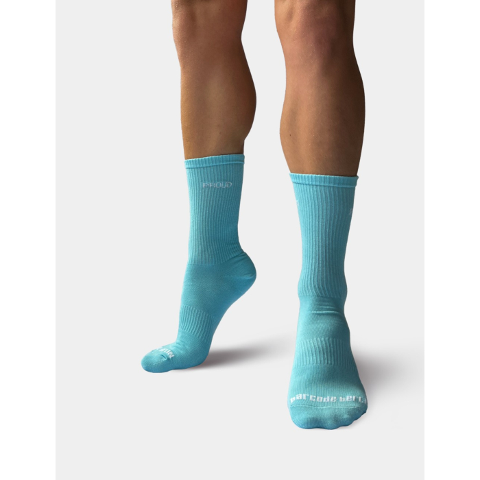 Barcode Berlin Proud Gym Socks Sky Blue