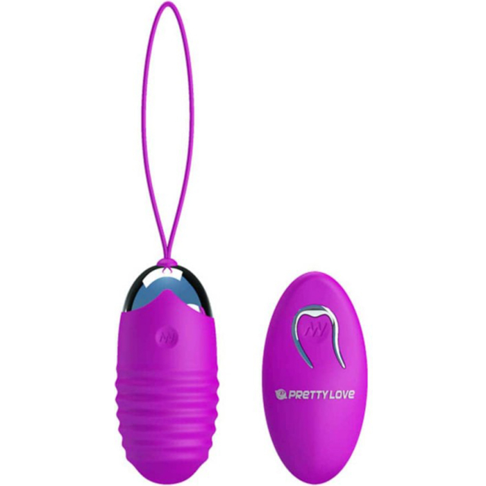 Δονούμενο Κολπικό Αυγό Σιλικόνης Jessica Vaginal Egg (Μωβ) - Pretty Love