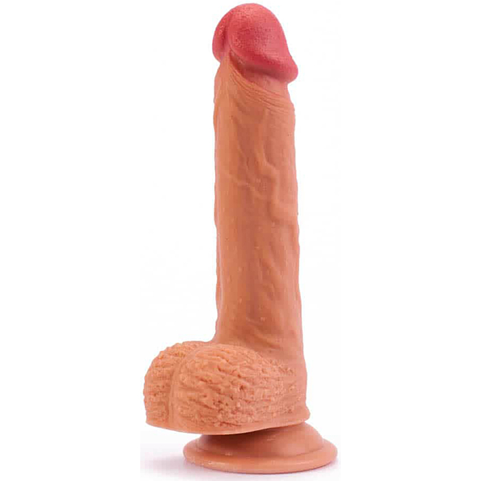 Dual-layered Silicone Dildo 21.6 εκ.