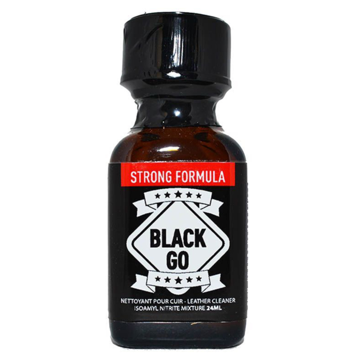 Leather Cleaner Poppers Black Go 24ml 