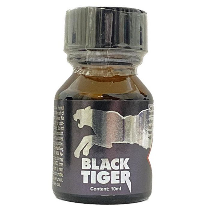 Leather Cleaner Poppers Black Tiger Silver 10ml