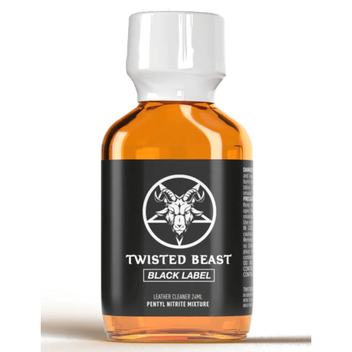 Leather Cleaner Poppers Twisted Beast Black Label 24ml