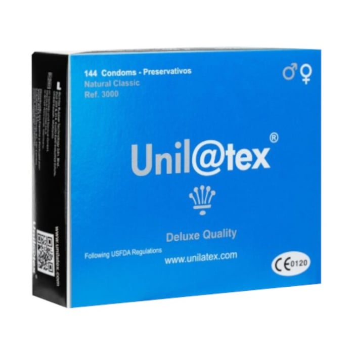 Προφυλακτικά Unilatex Natural (144 pcs)