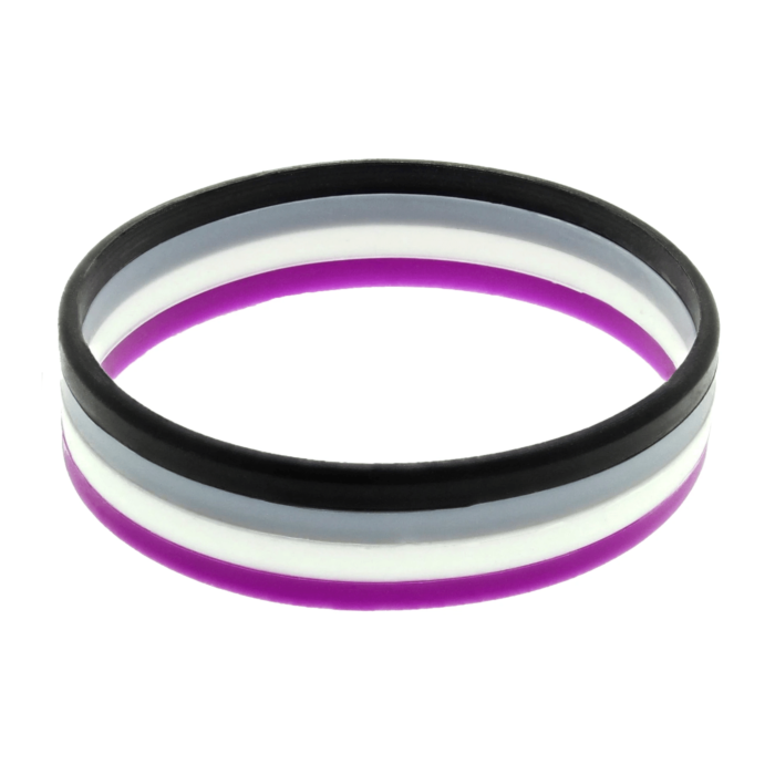 1.5cm Asexual Silicon Bracelets
