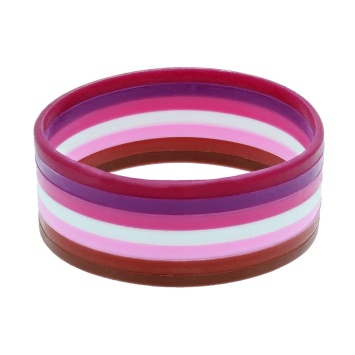 2.6cm Lesbian Silicon Bracelets