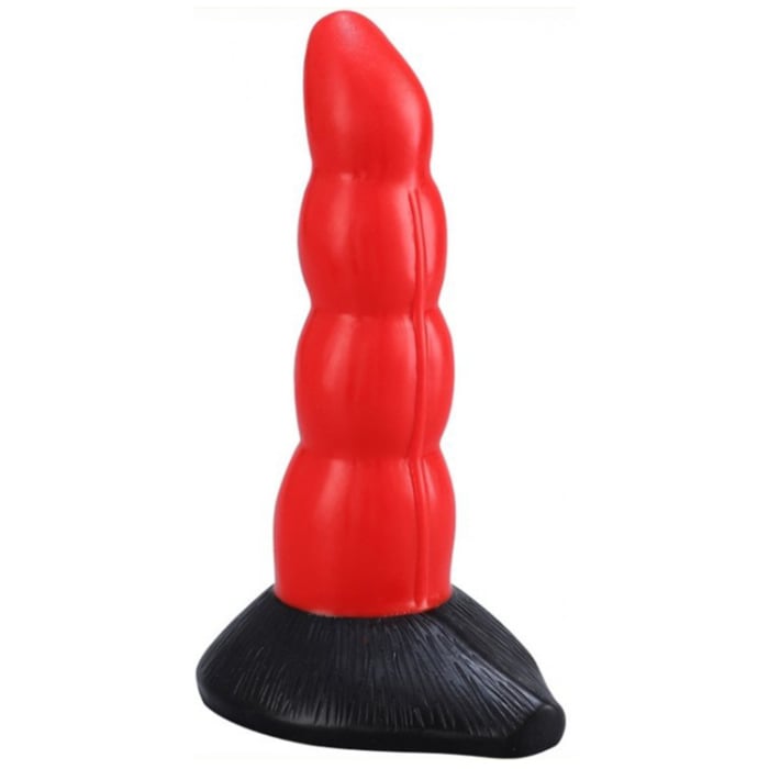 Ομοίωμα Πέους Σιλικόνης Monster Cater Dildo 17 x 5cm - Κόκκινο