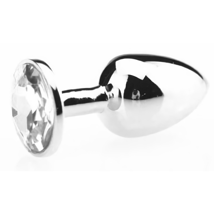 Butt plug aluminium Large