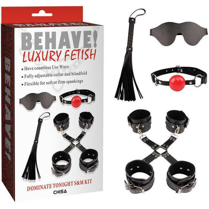 Chisa Novelties Behave! Luxury Fetish Dominate Tonight Kit