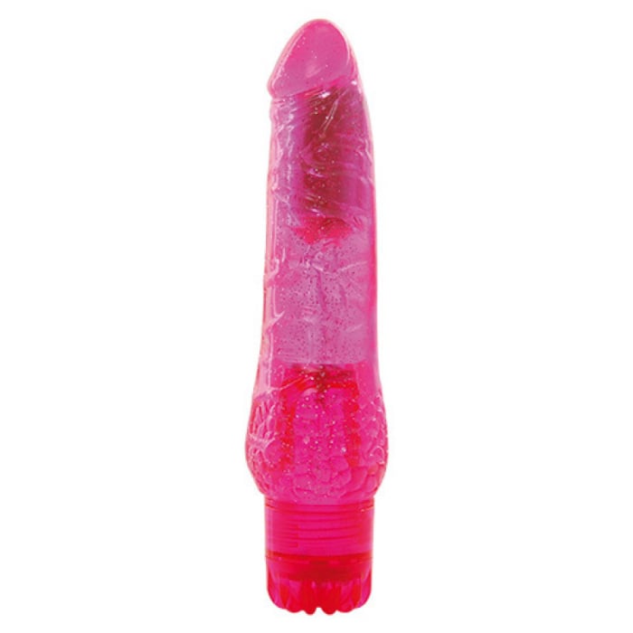 Vibrator jammy jelly classy glitter pink