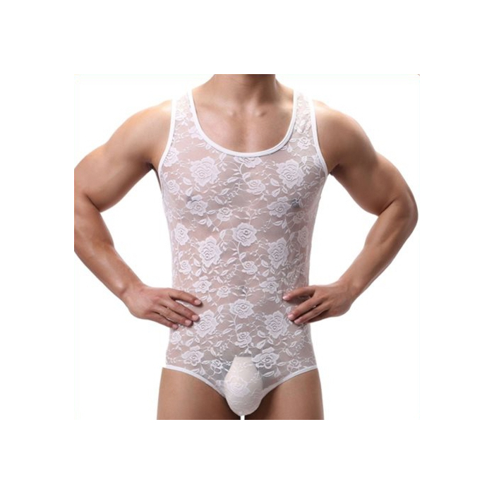 Κορμάκι Teddy Lace (Λευκό) 