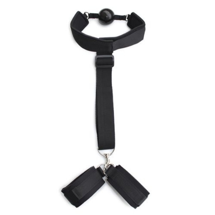 Σετ βασανισμού- Bondage Back Restraint+gag