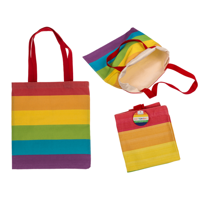 Rainbow Cotton Bag - Pride 35 x 40 cm