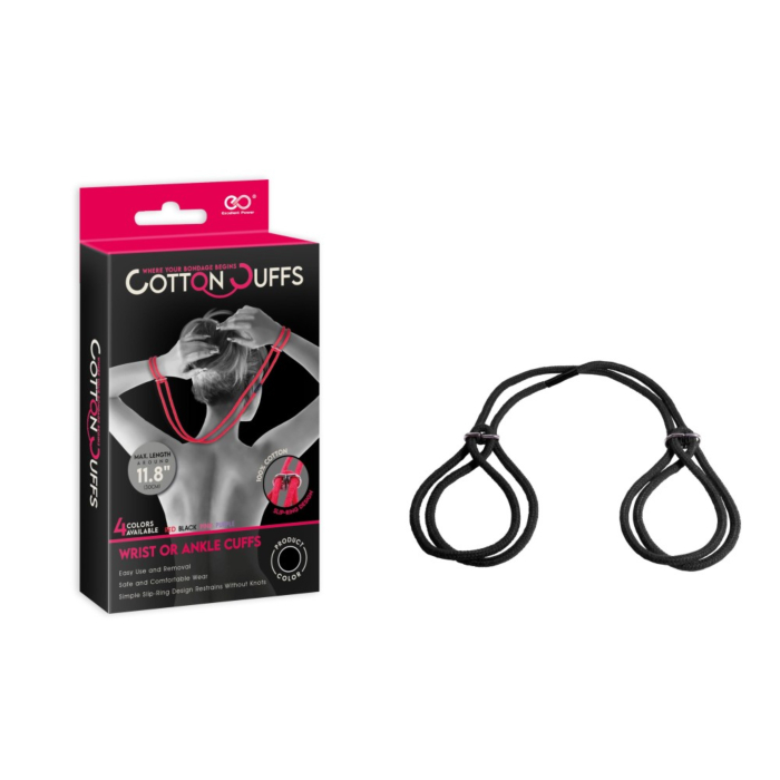 Namma Cotton Cuffs Black