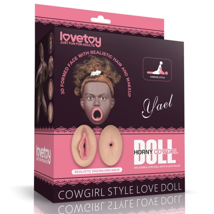 Ερωτική Κούκλα Cowgirl Style Love Doll (Brown) - Lovetoy