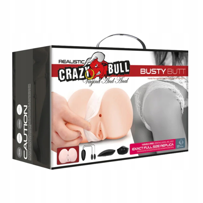 CRAZY BULL - REALISTIC ANUS AND VAGINA WITH VIBRATION POSTURE 6