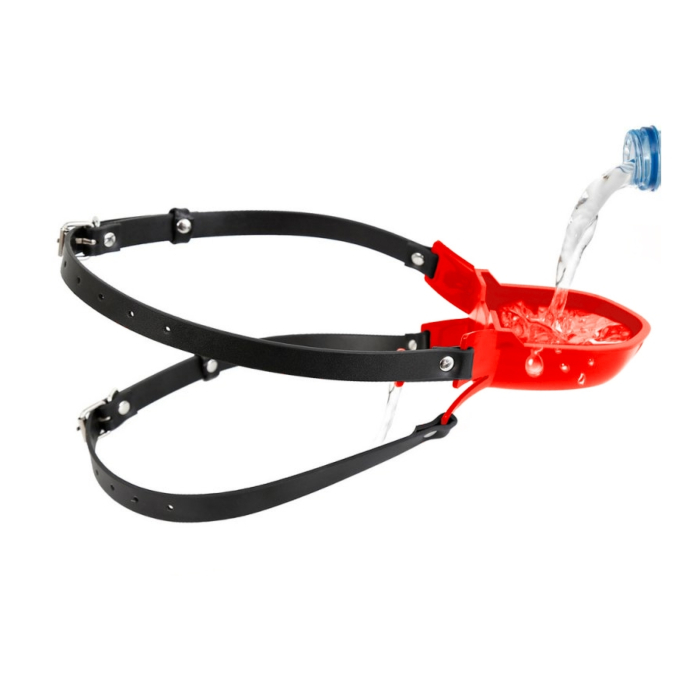 MouthGag - Cup Uro Pissotiere Red