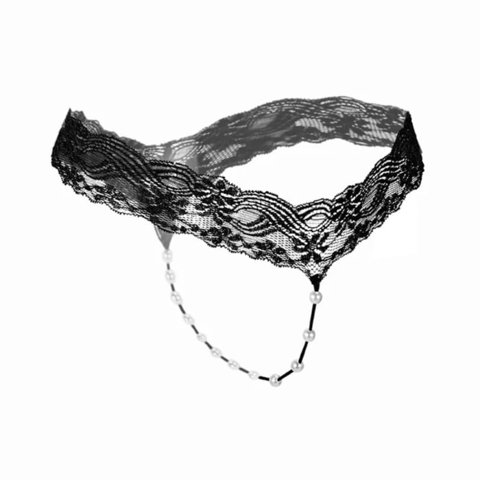 Pearl Sexy Underwear Black os