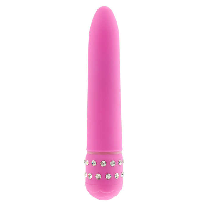 Κλασικός Δονητής Diamond Superbe Vibrator (Ροζ) - Toy Joy