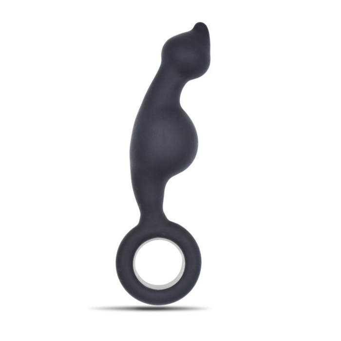 Πρωκτικό dildo με χαλύβδινο δακτύλιο Ring Hill