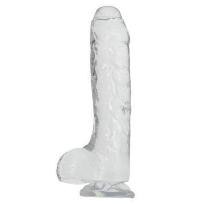 Toyz4Lovers Real Rapture Clear Jelly Dildo - Medium Ρεαλιστικό Ομοίωμα Πέους