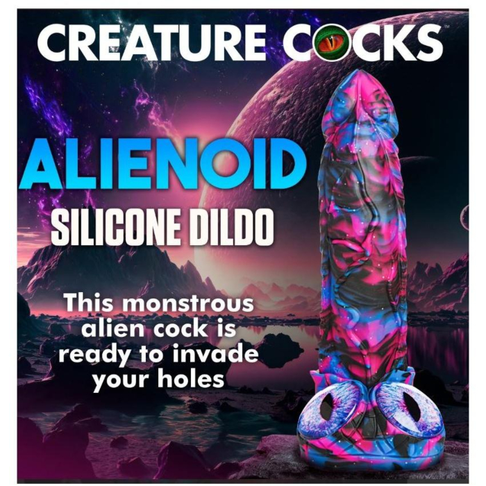 Alienoid Silicone Dildo