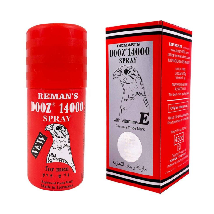 Reman's Super Viga - DOOZ 14000 - Delay Spray for Men 45ml
