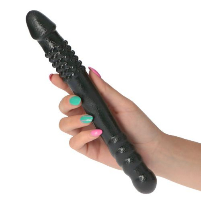 Toyz4lovers Double Phallus Twofold Dildo - Μαύρο Διπλό Ομοίωμα Πέους