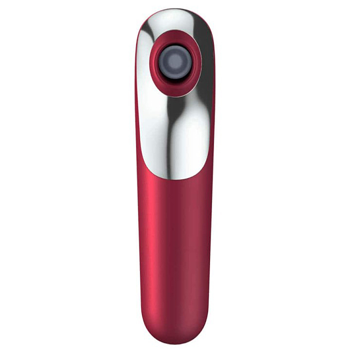Δονητής αναρρόφησης Satisfyer Dual Love Air Pulse, κόκκινο