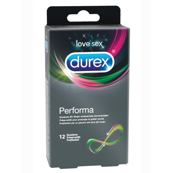 Προφυλακτικά Καθυστέρησης Durex Performa 12 τμχ