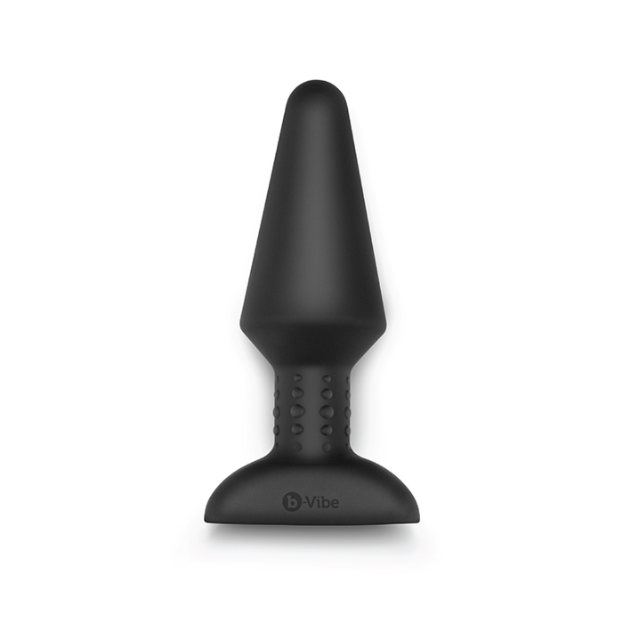 B-vibe - Rimming Remote Control Plug XL Black