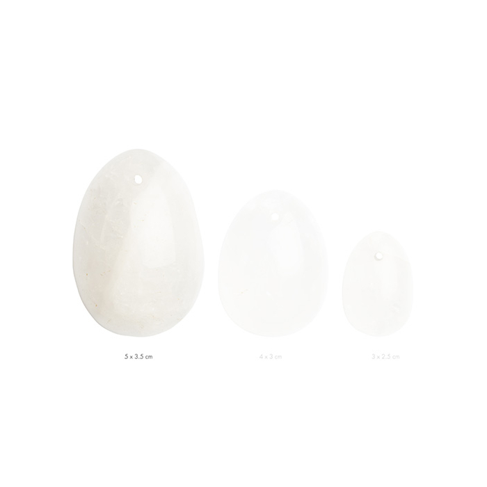 Κολπικό Αυγό La Gemmes Yoni Vaginal Egg Large - Διαυγής Χαλαζίας
