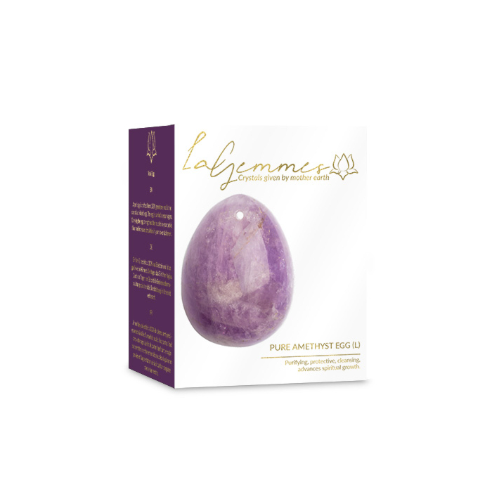 La Gemmes - Yoni Egg Pure Amethyst L