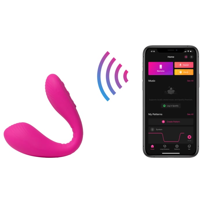 Δονητής Διπλής Διέγερσης Lovense - Quake Adjustable Dual