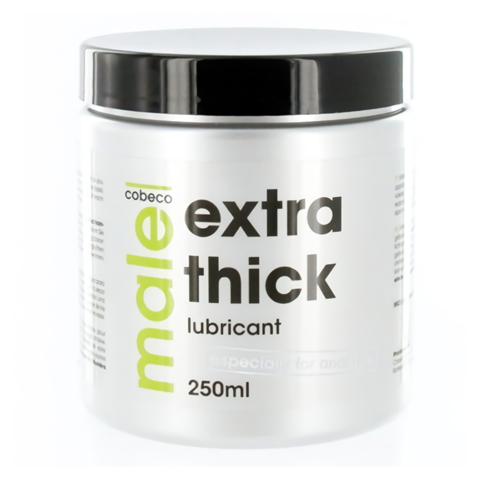 Πρωκτικό Λιπαντικό Male Extra Thick Cobeco 250ml