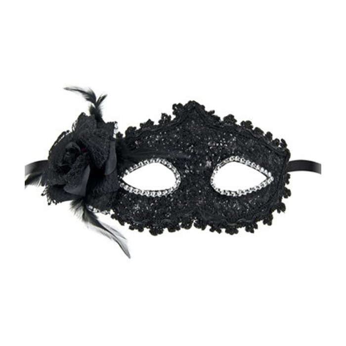 Bella black Fetish Mask