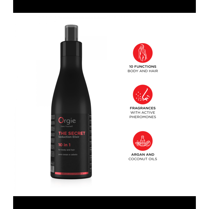 Αφροδισιακό Σπρει The Secret Seduction Elixir 10 In 1 - 200ml της Orgie