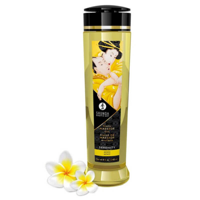 Λάδι για Ερωτικό Μασάζ Shunga Monoi 240 ml