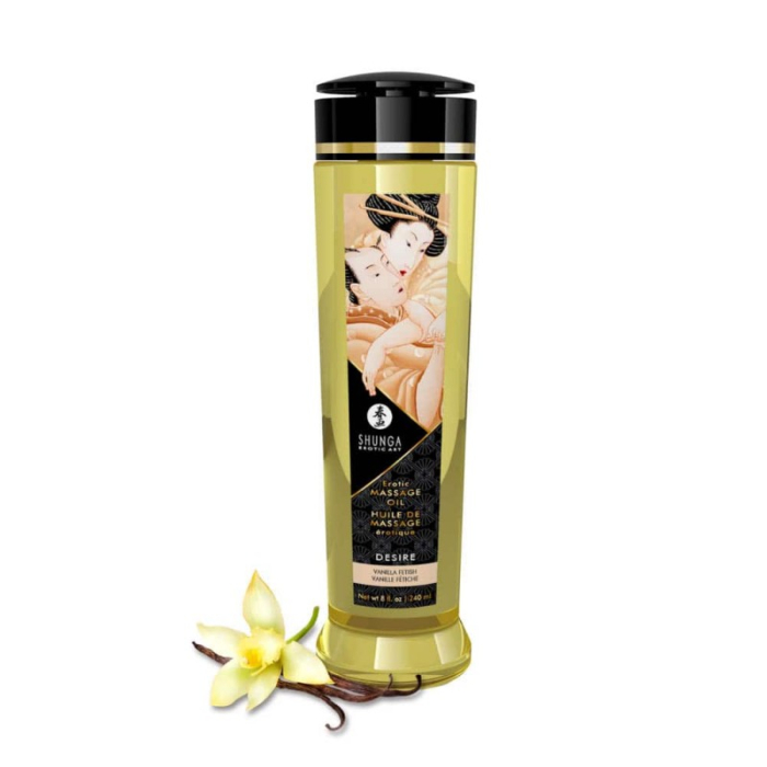 Λάδι για Ερωτικό Μασάζ Shunga Vanilla 240 ml